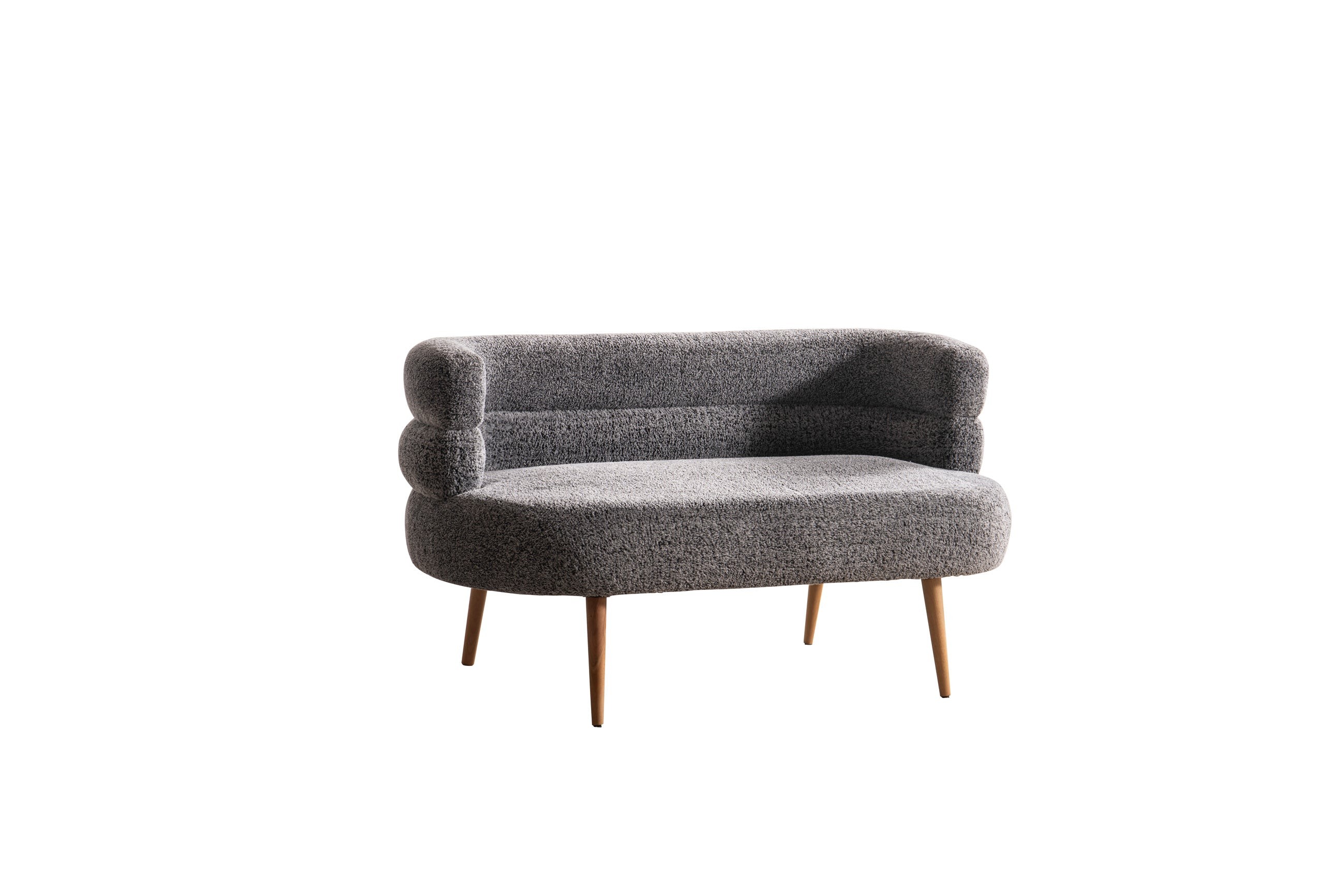 Barel Lounge -Set in Teddy-Plüschstoff