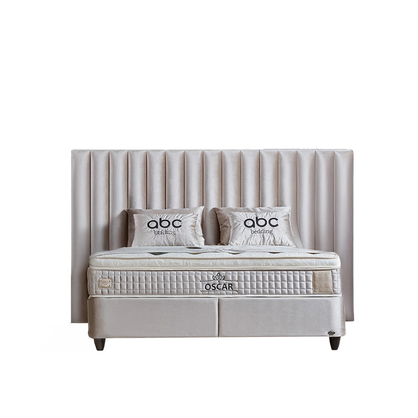 Boxspringbett Polsterbett OSCAR mit Stauraumkasten inkl. Matratze