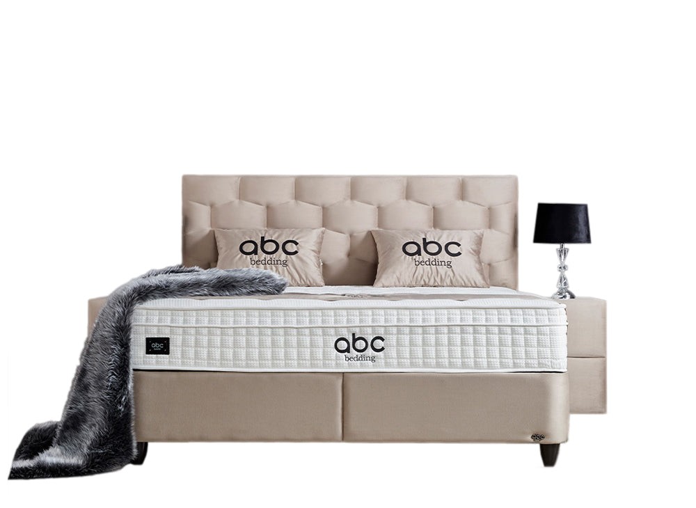 Boxspringbett PALERMO mit Stauraumkasten, inkl. Matratze & Aufbauservice