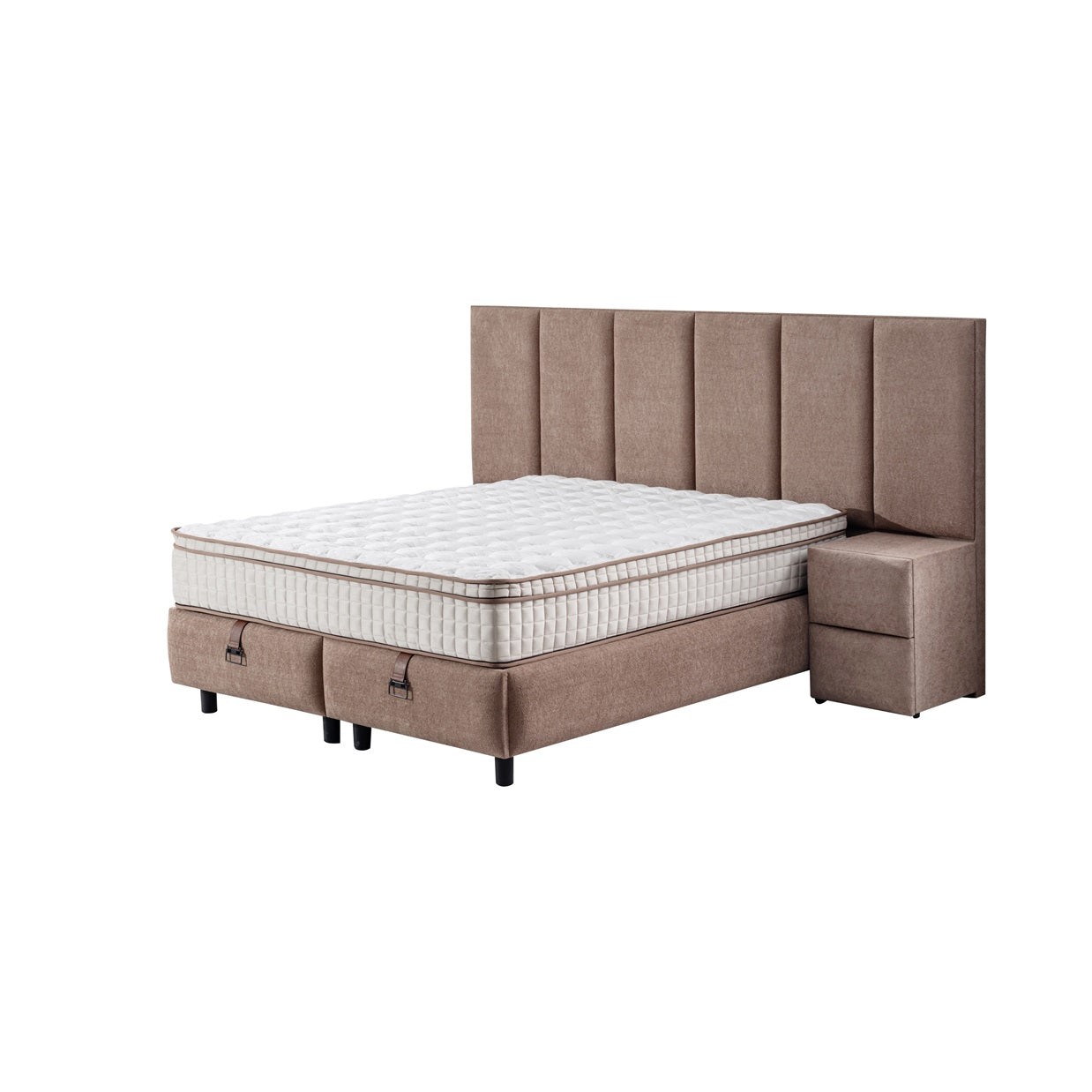 Boxspringbett  SELİN mit Bettkasten inkl. Matratze