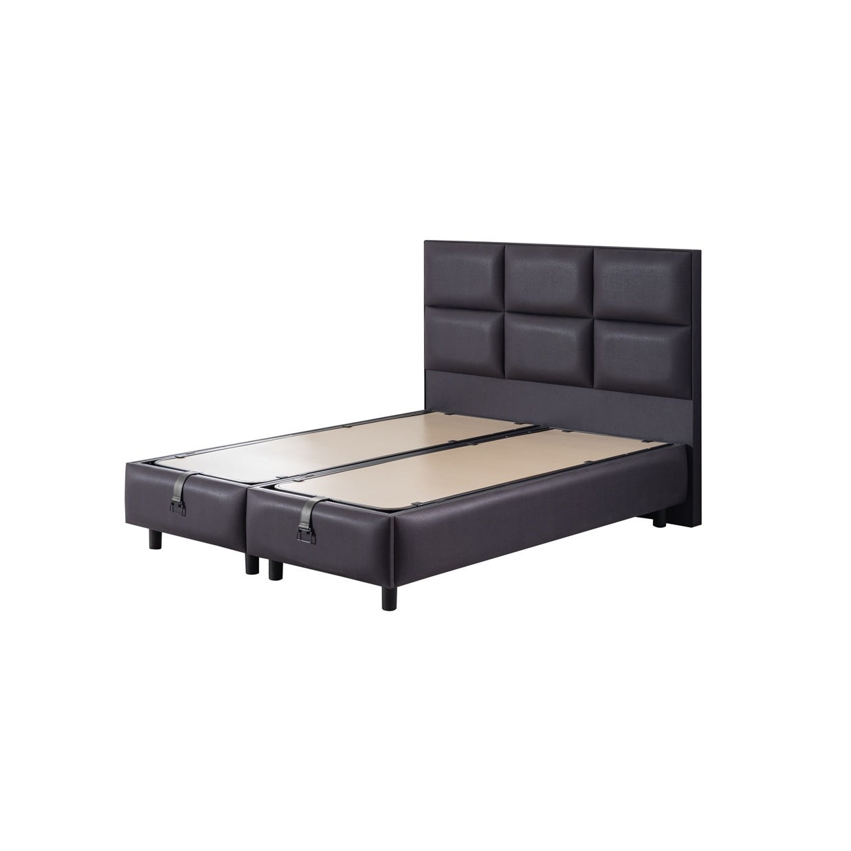 Boxspringbett WIEN mit Bettkasten inkl. Matratze