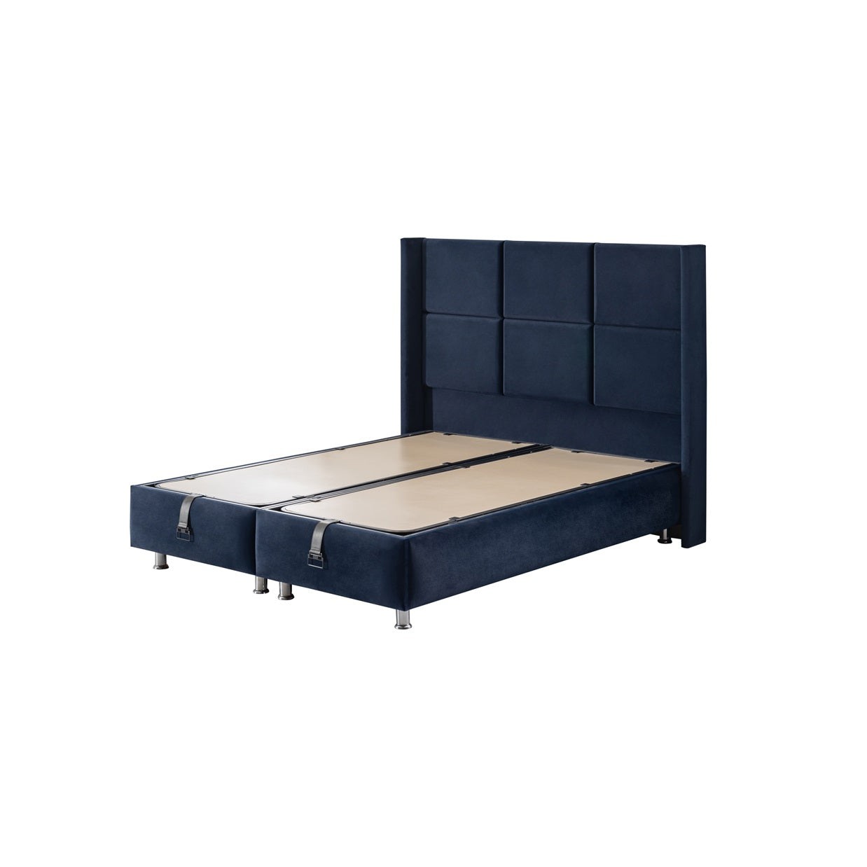 Boxspringbett MİLAN mit Bettkasten inkl. Matratze