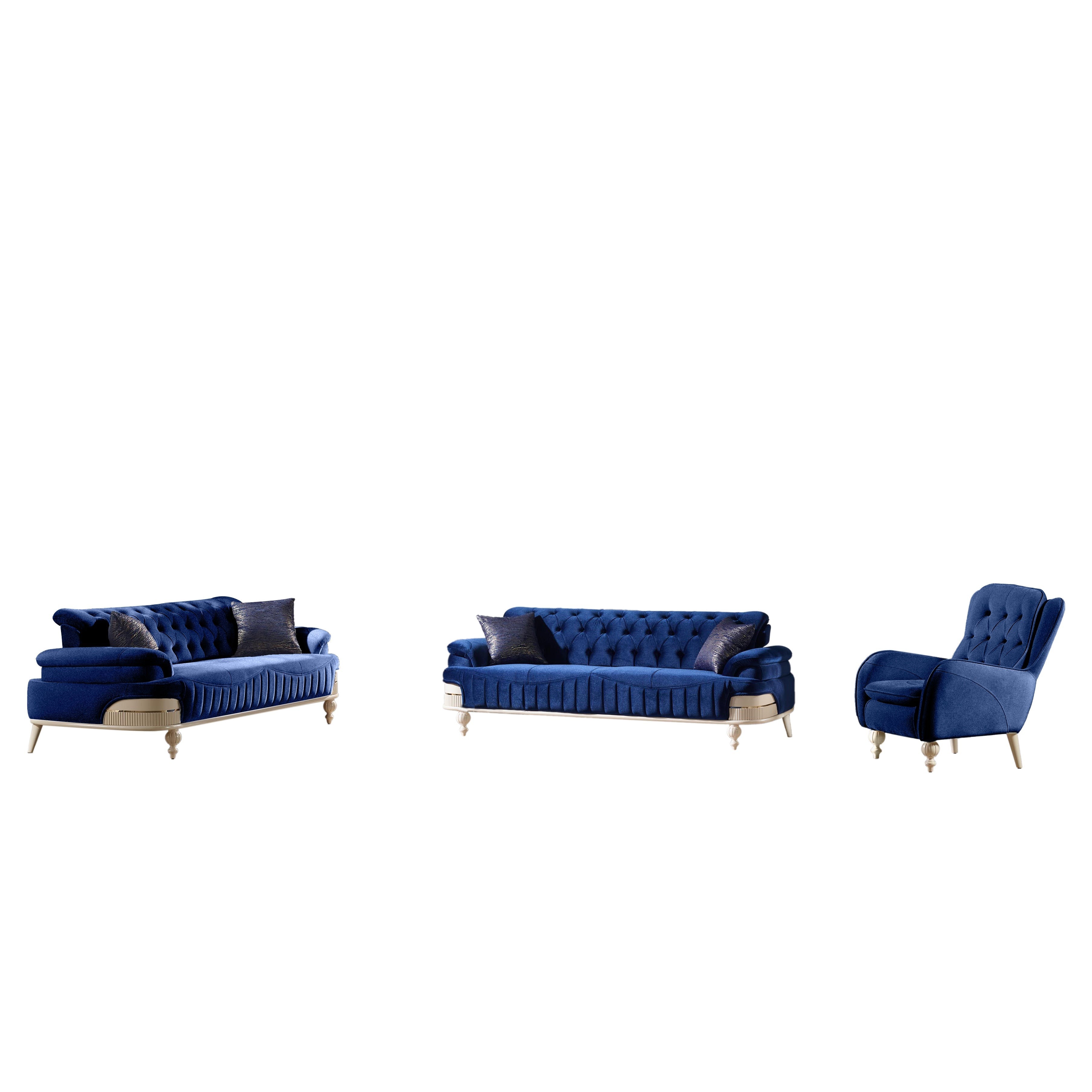 Couchgarnitur Polstergarnitur BEST 3 Sitzer mit Bettfunktion