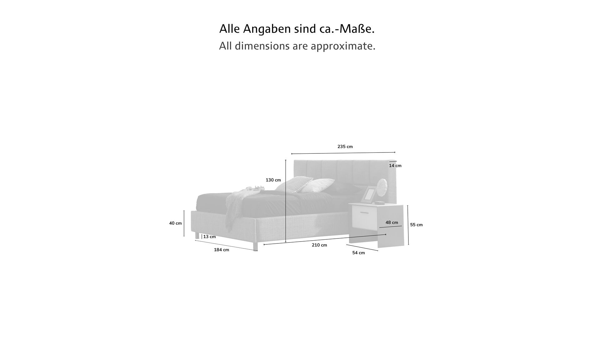 NORA Boxspringbett mit Bettkasten inklusive Matratze