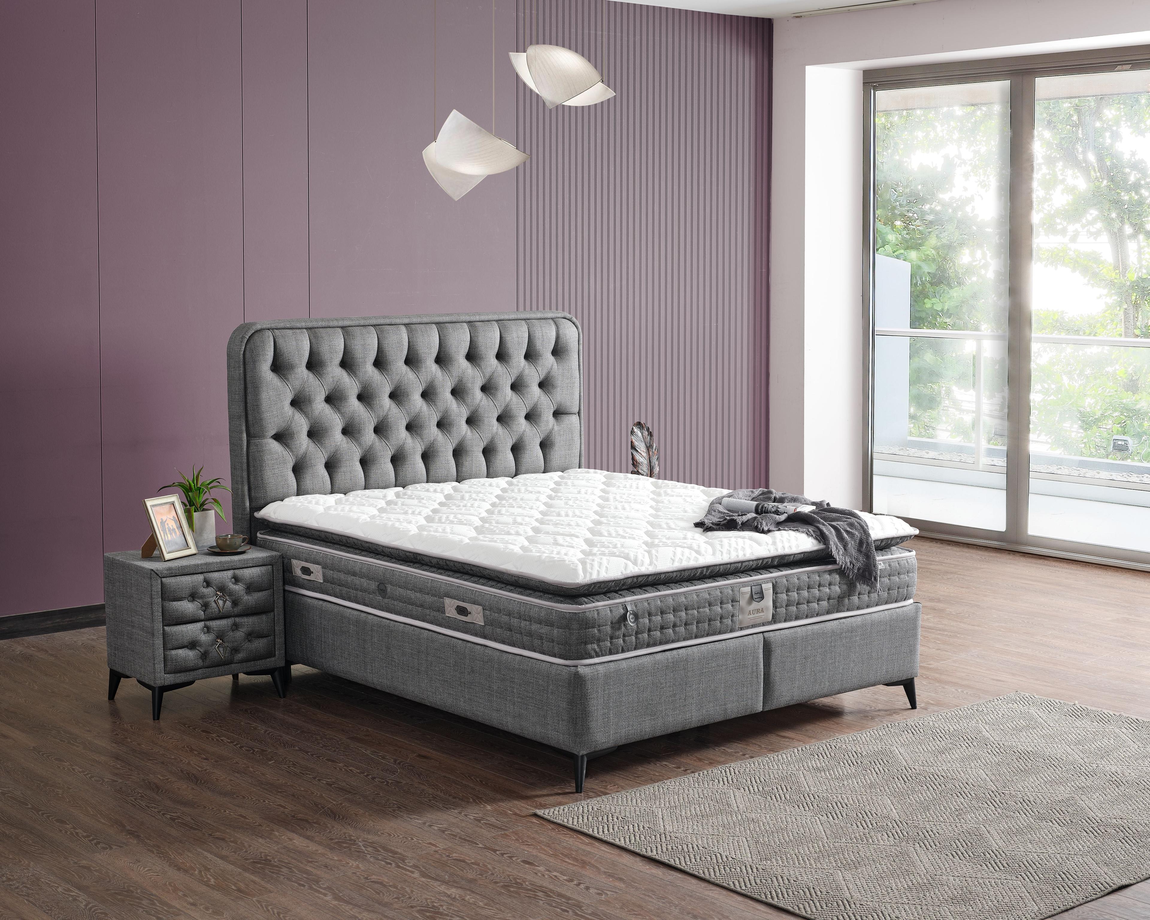 Boxspringbett  LOFT , mit Bettkasten inkl. Matratze