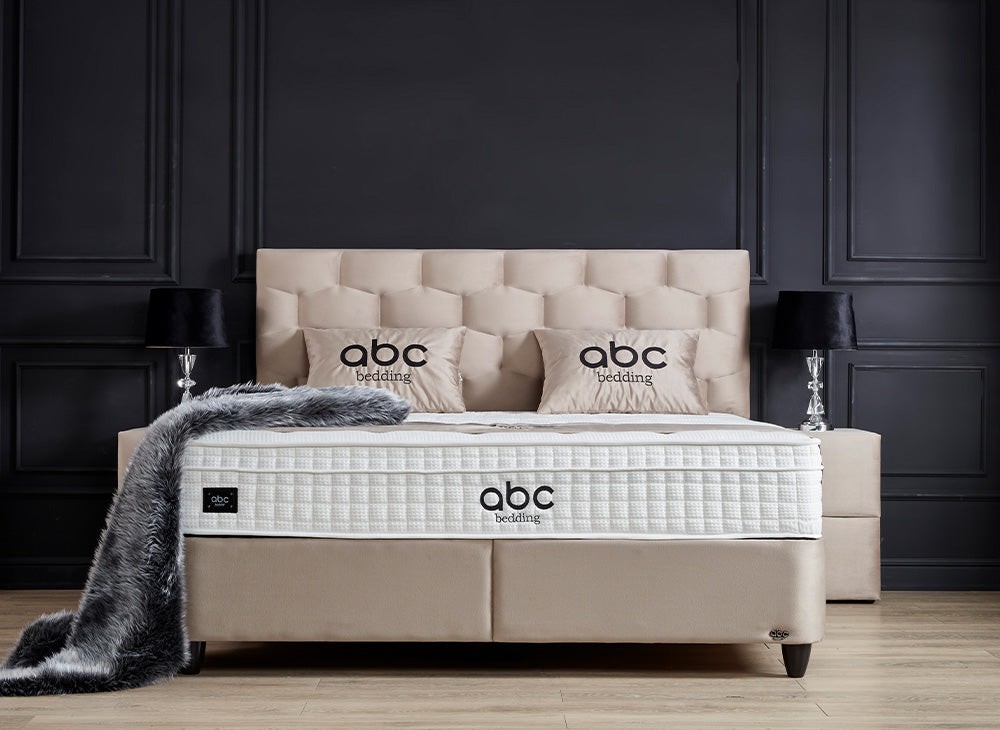 Boxspringbett PALERMO mit Stauraumkasten, inkl. Matratze & Aufbauservice