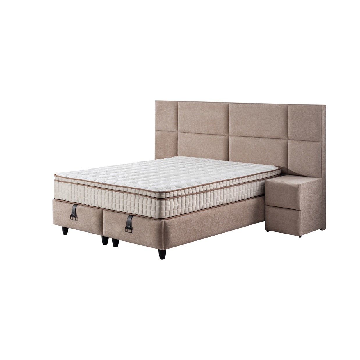 Boxspringbett SARA mit Bettkasten inkl. Matratze