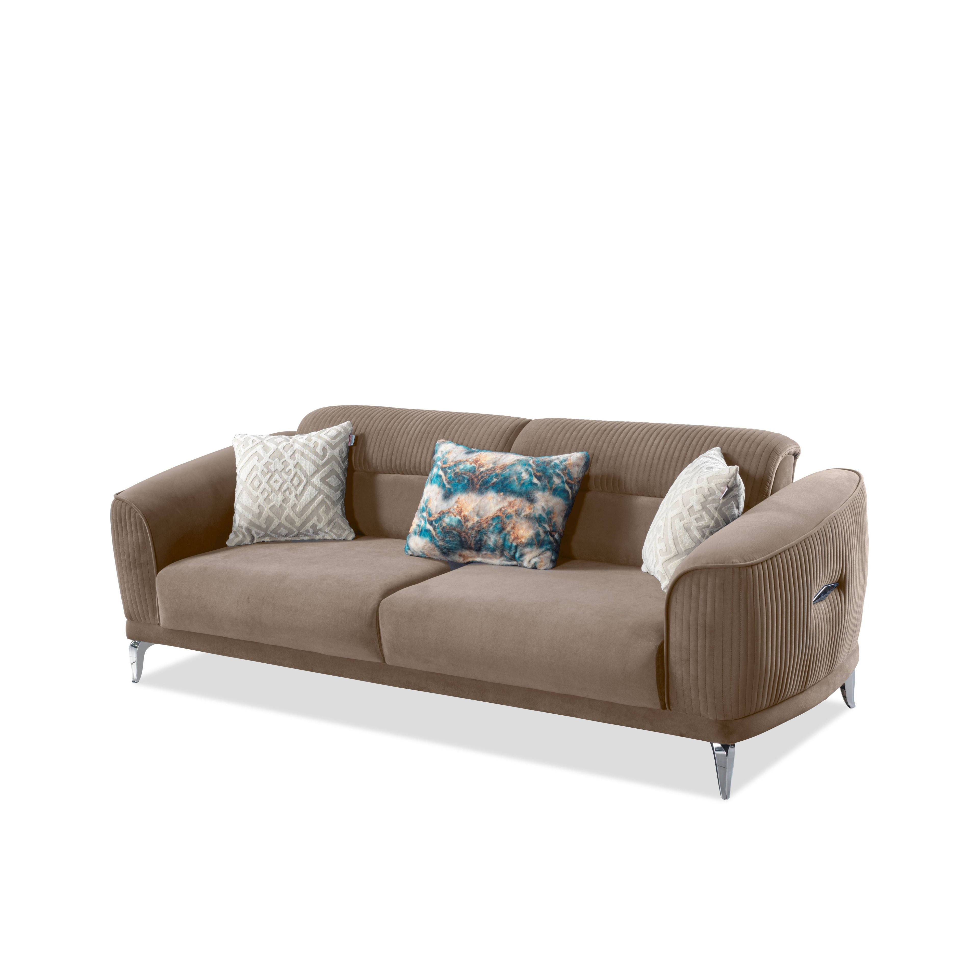 Couch-Set Polstergarnitur Evora Spar-Set