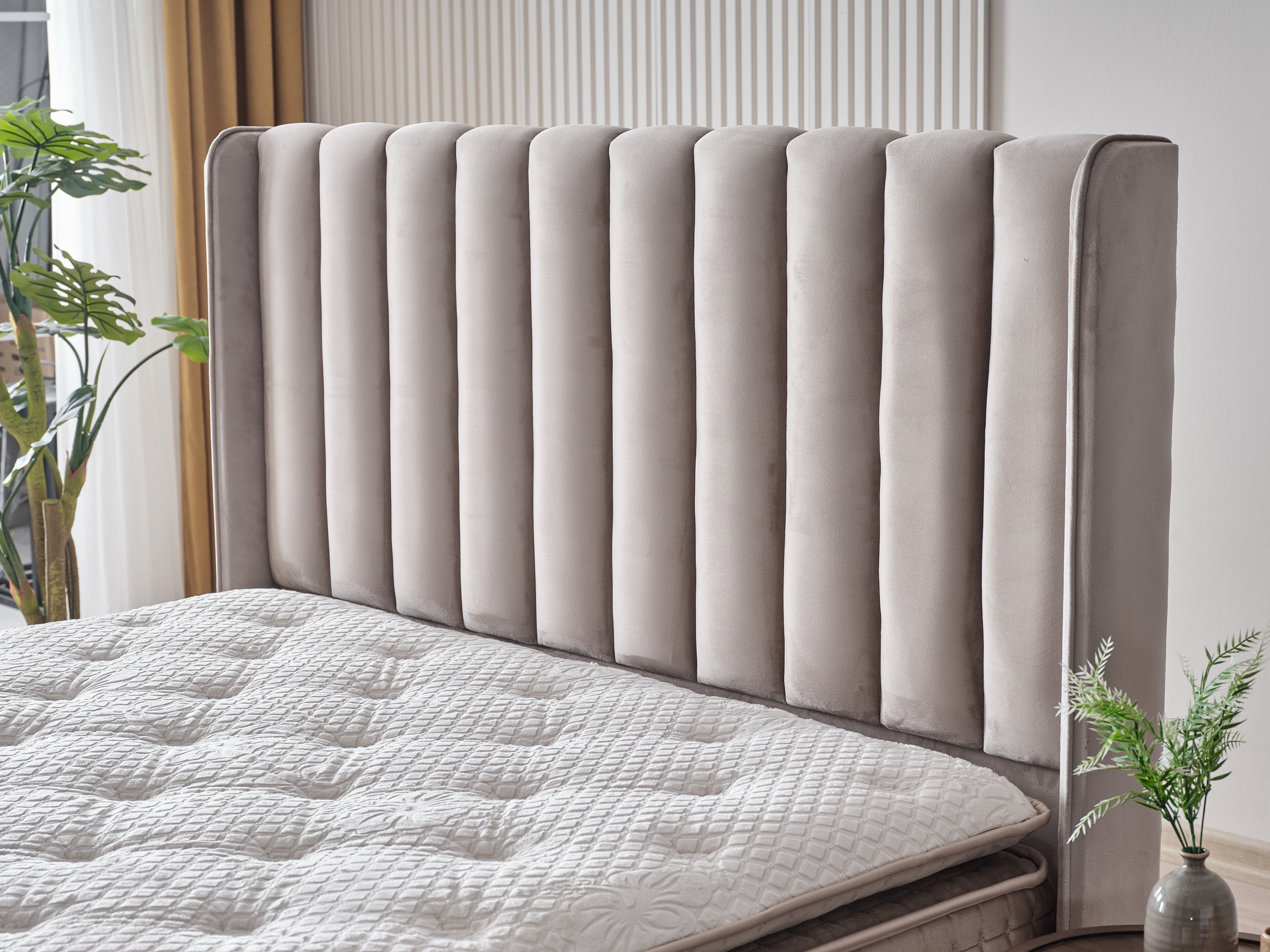 Boxspringbett NOTTE-ARMA , mit Bettkasten inkl. Matratze