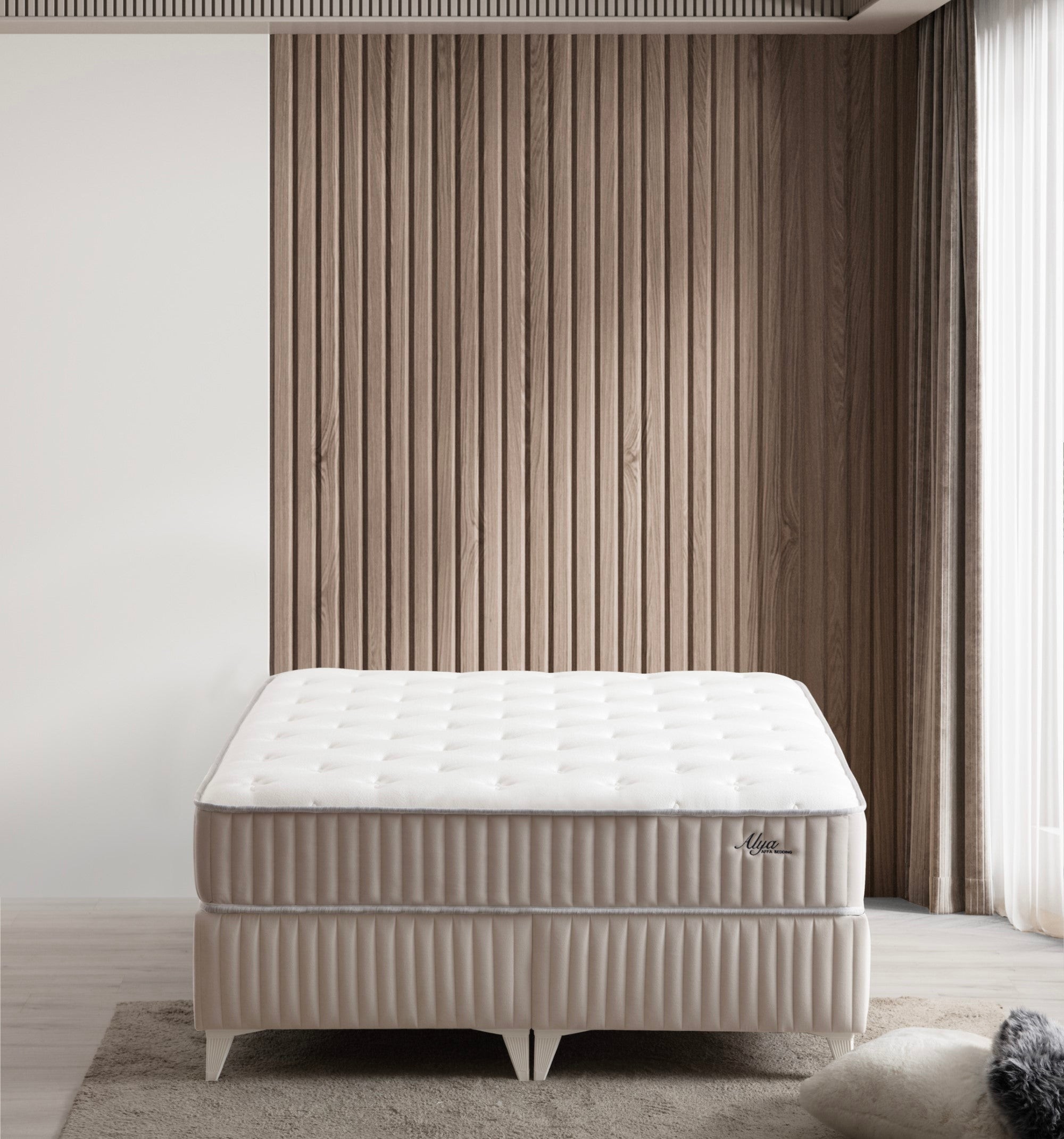 ALYA Boxspringbett mit Bettkasten inklusive Bett und Aufbauservice