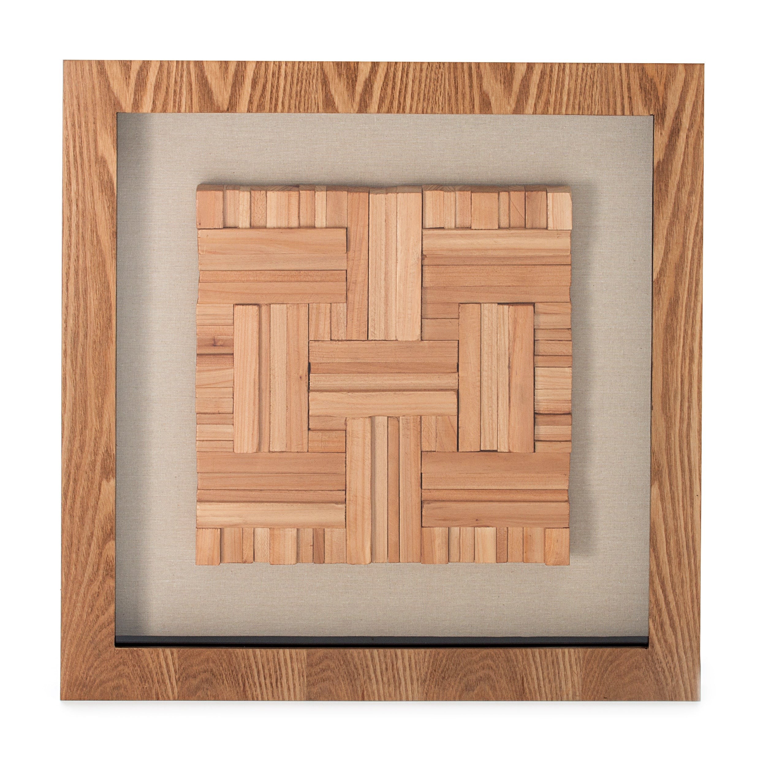 Bilder Holzkunst Carré I 60cm x 60cm