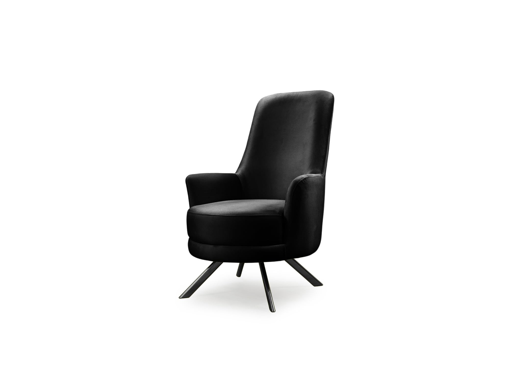 Bienne Furniture Couchgarnitur Harmonie 3-Sitzer+2-Sitzer+Sessel (Schwarz Farben, Schwarz)