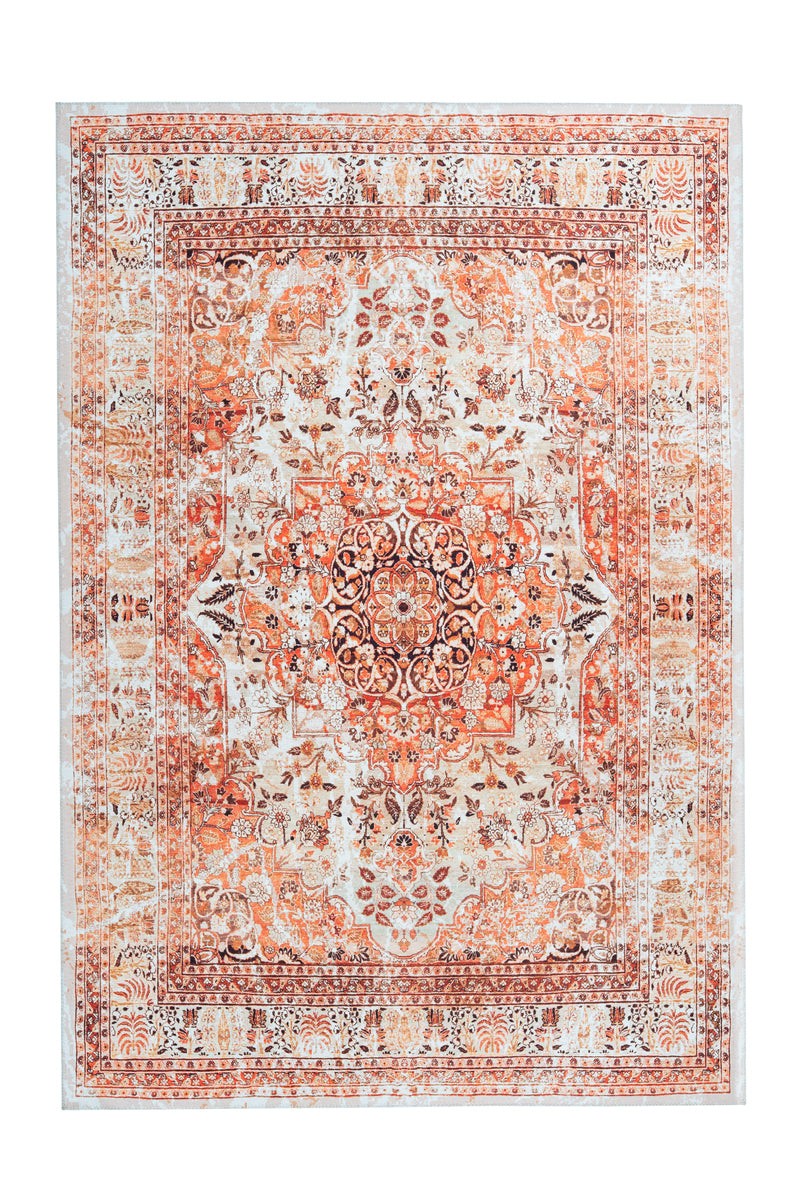 Galaxy 1000 Orange / Beige 80cm x 150cm