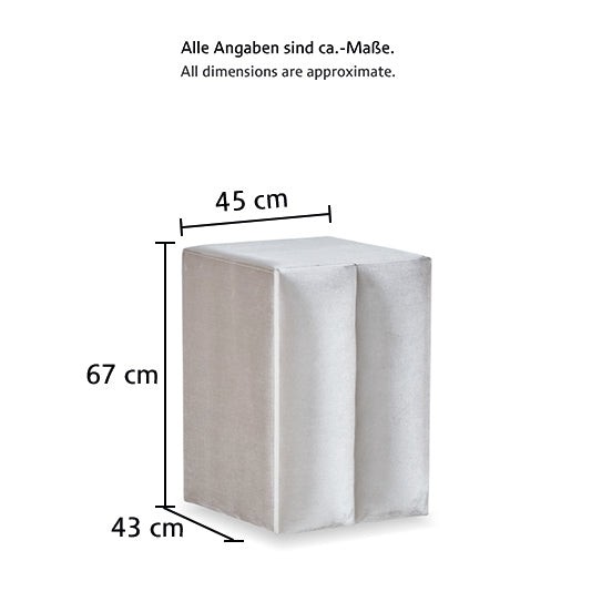 Boxspringbett Polsterbett OSCAR mit Stauraumkasten inkl. Matratze