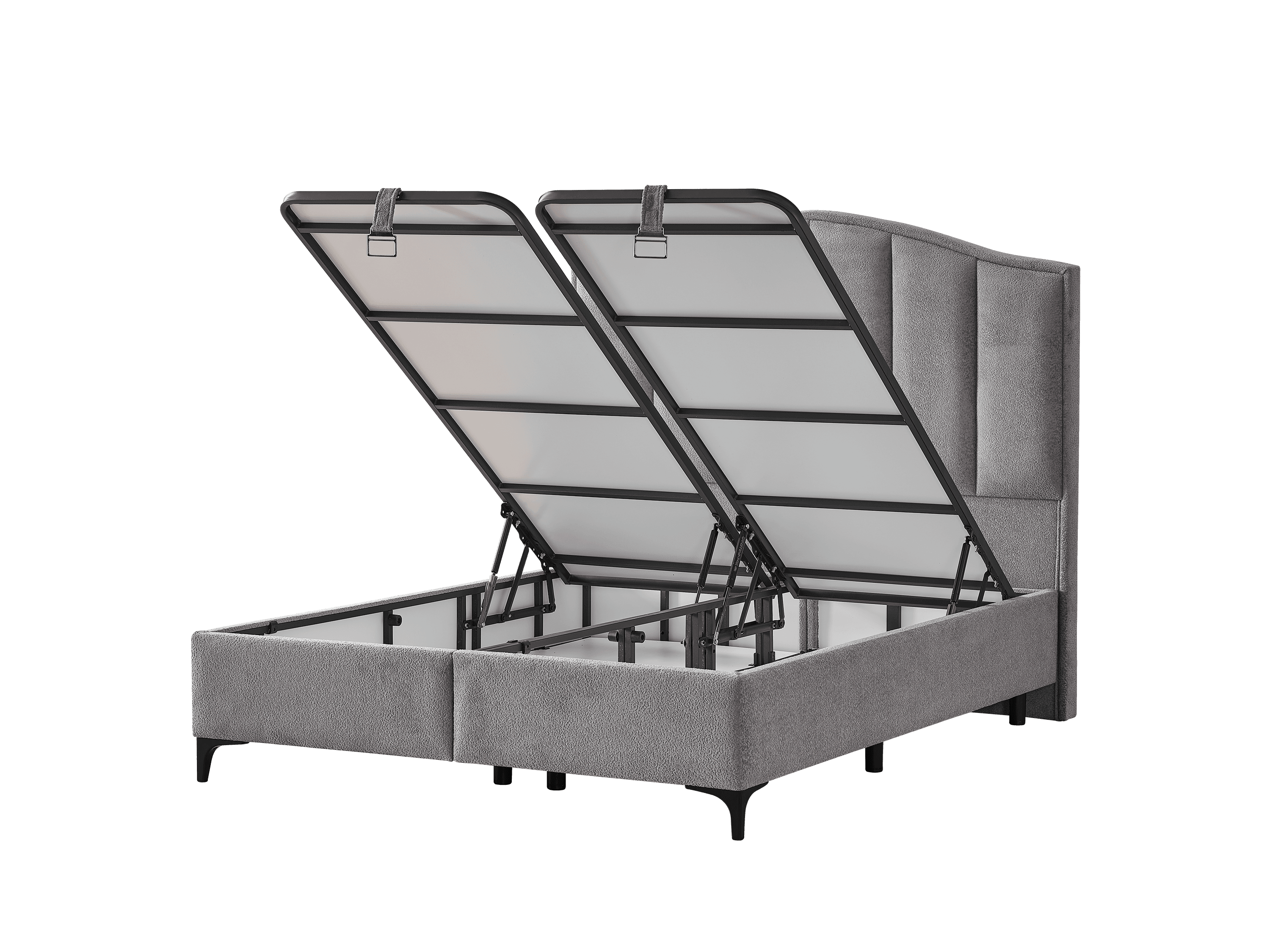 Boxspringbett ARES mit Bettkasten inkl. Matratze