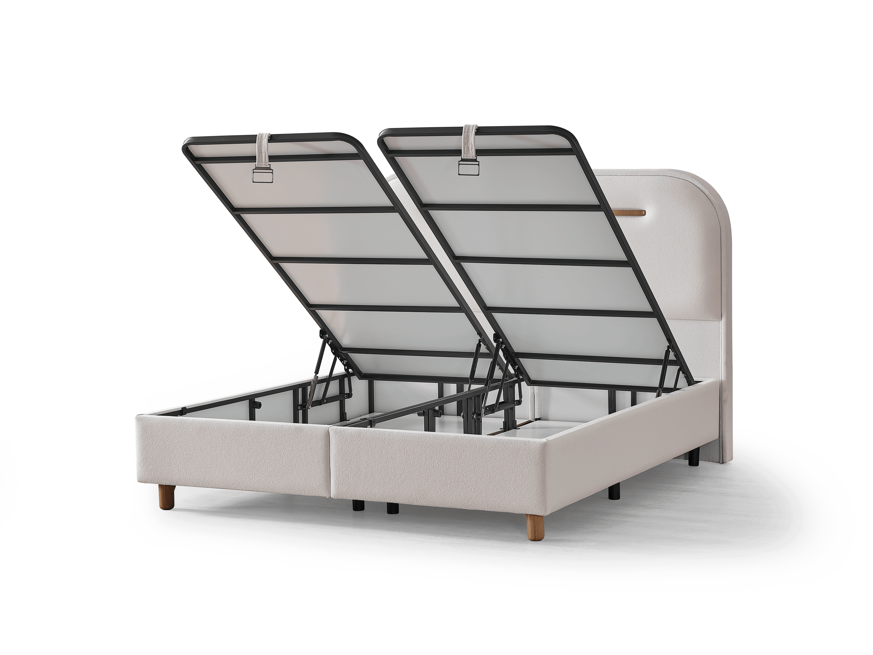 Boxspringbett PAF- PERLA, mit Bettkasten inkl. Matratze