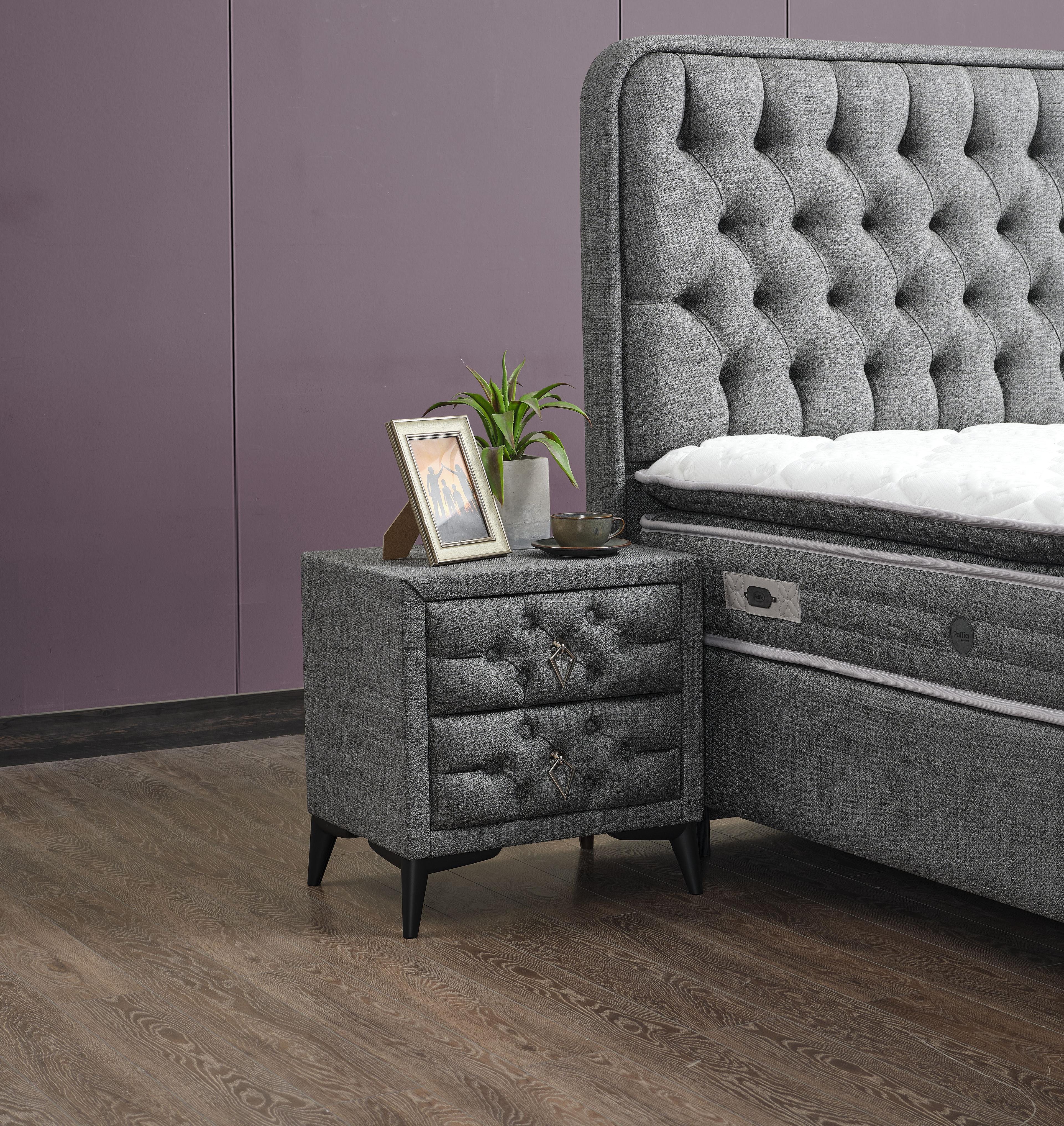 Boxspringbett  LOFT , mit Bettkasten inkl. Matratze