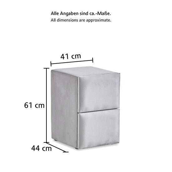 Abc bedding Boxspringbett OPERA, mit Bettkasten inkl. Matratze & Aufbauservice