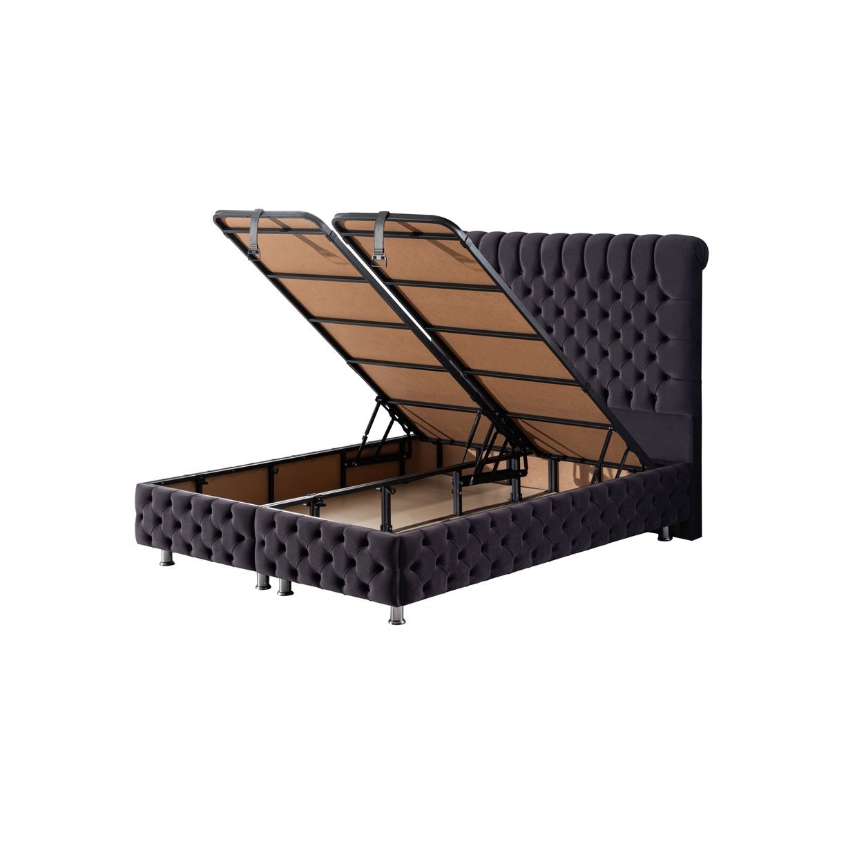 Boxspringbett  ROMA mit Bettkasten inkl. Matratze
