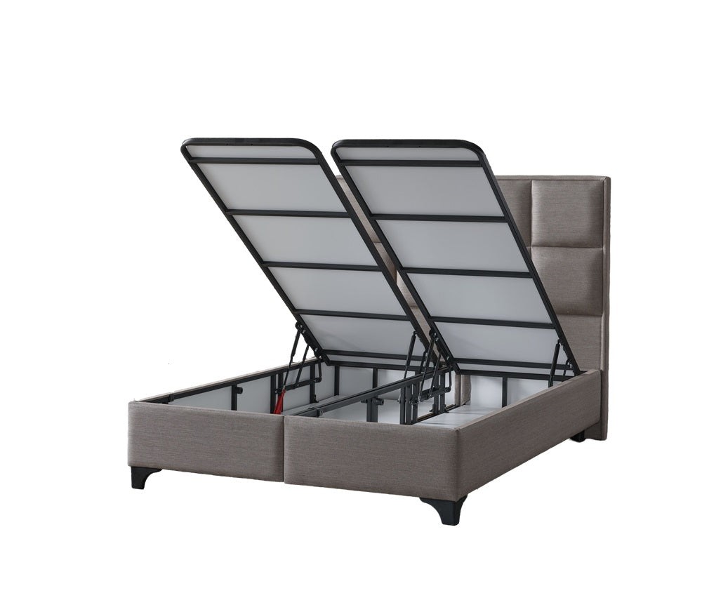 Boxspringbett  FUMAT , mit Bettkasten inkl. Matratze