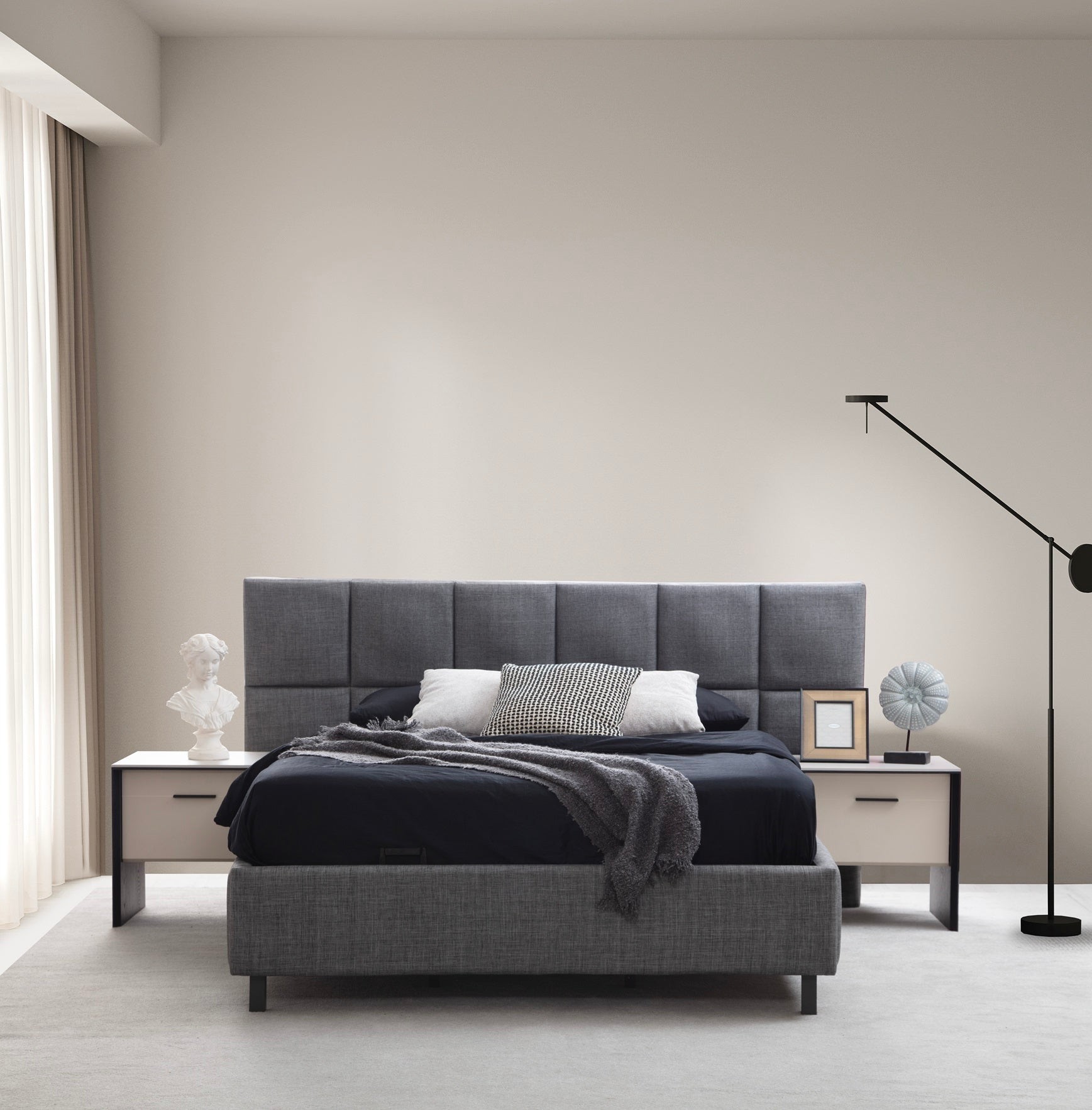 NORA Boxspringbett mit Bettkasten inklusive Matratze
