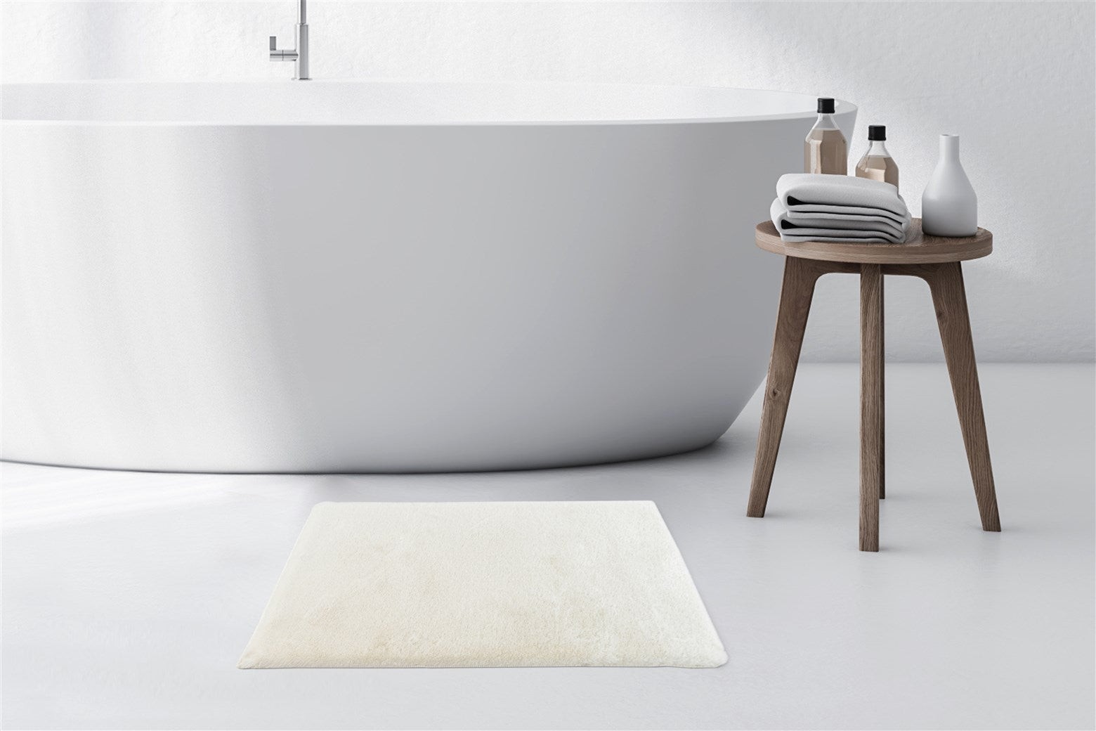 Badematte Rabbit Light 625 Weiß 40cm x 60cm