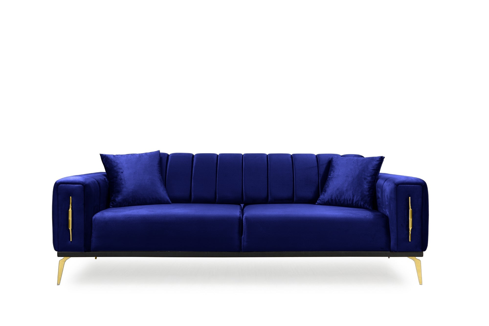 Couch 3-Sitzer IRON in verschiede Farben & Fußfarben