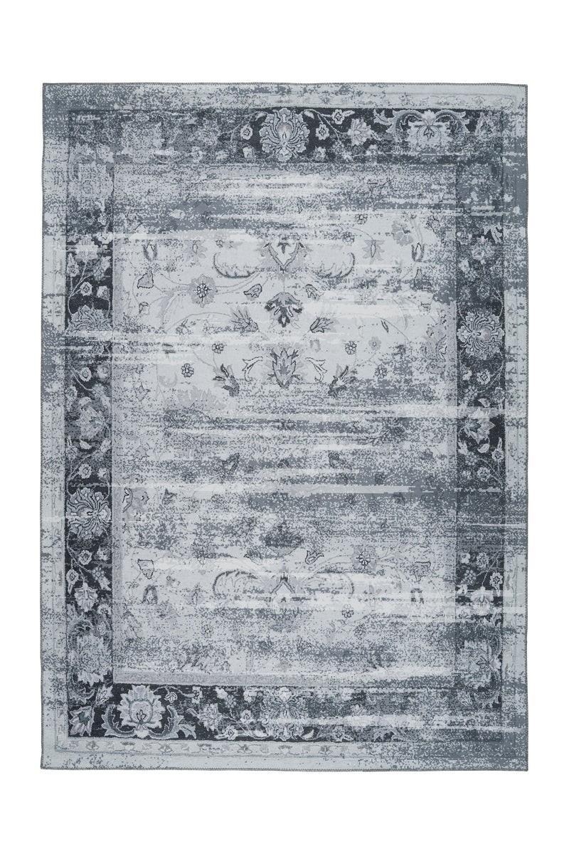Galaxy 1200 Grau / Blau 200cm x 290cm