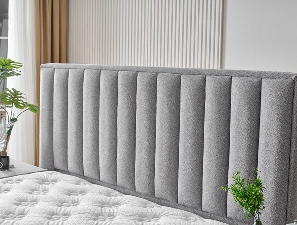 Boxspringbett PİANO, mit Bettkasten inkl. Matratze