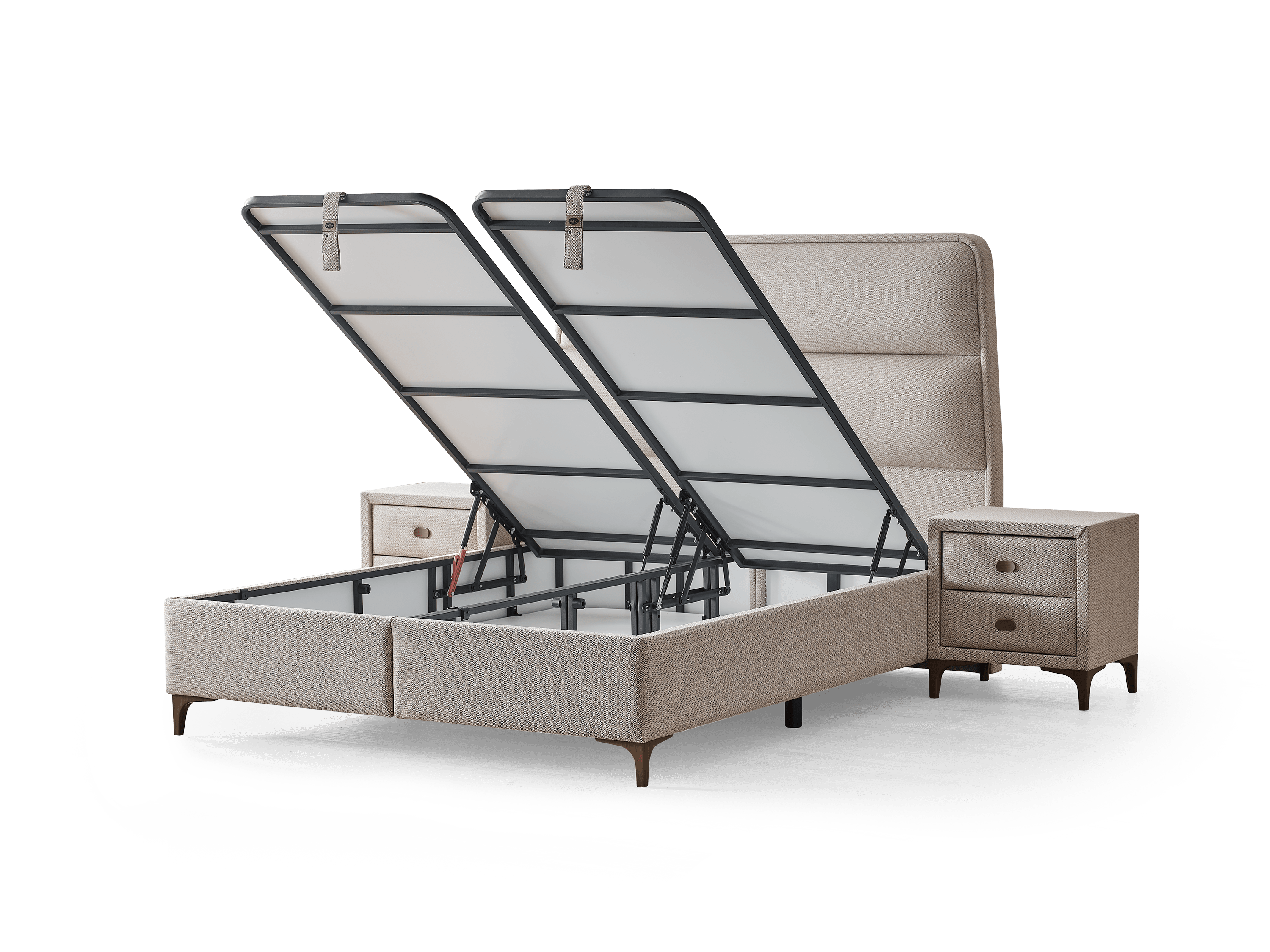 Boxspringbett ARTE , mit Bettkasten inkl. Matratze