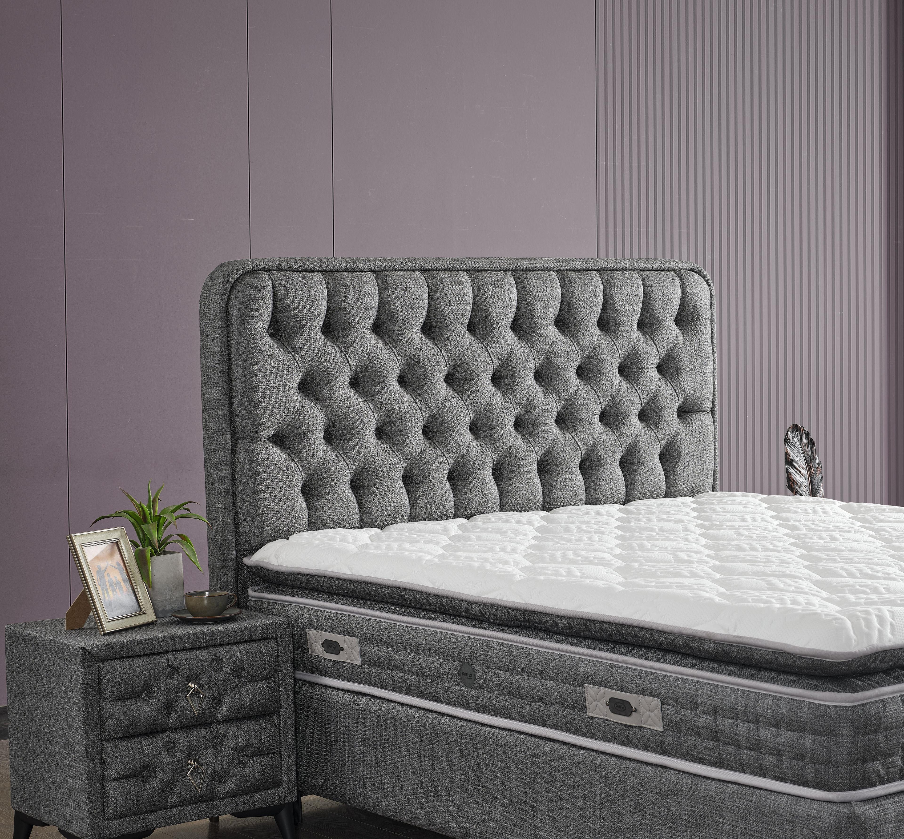 Boxspringbett  LOFT , mit Bettkasten inkl. Matratze