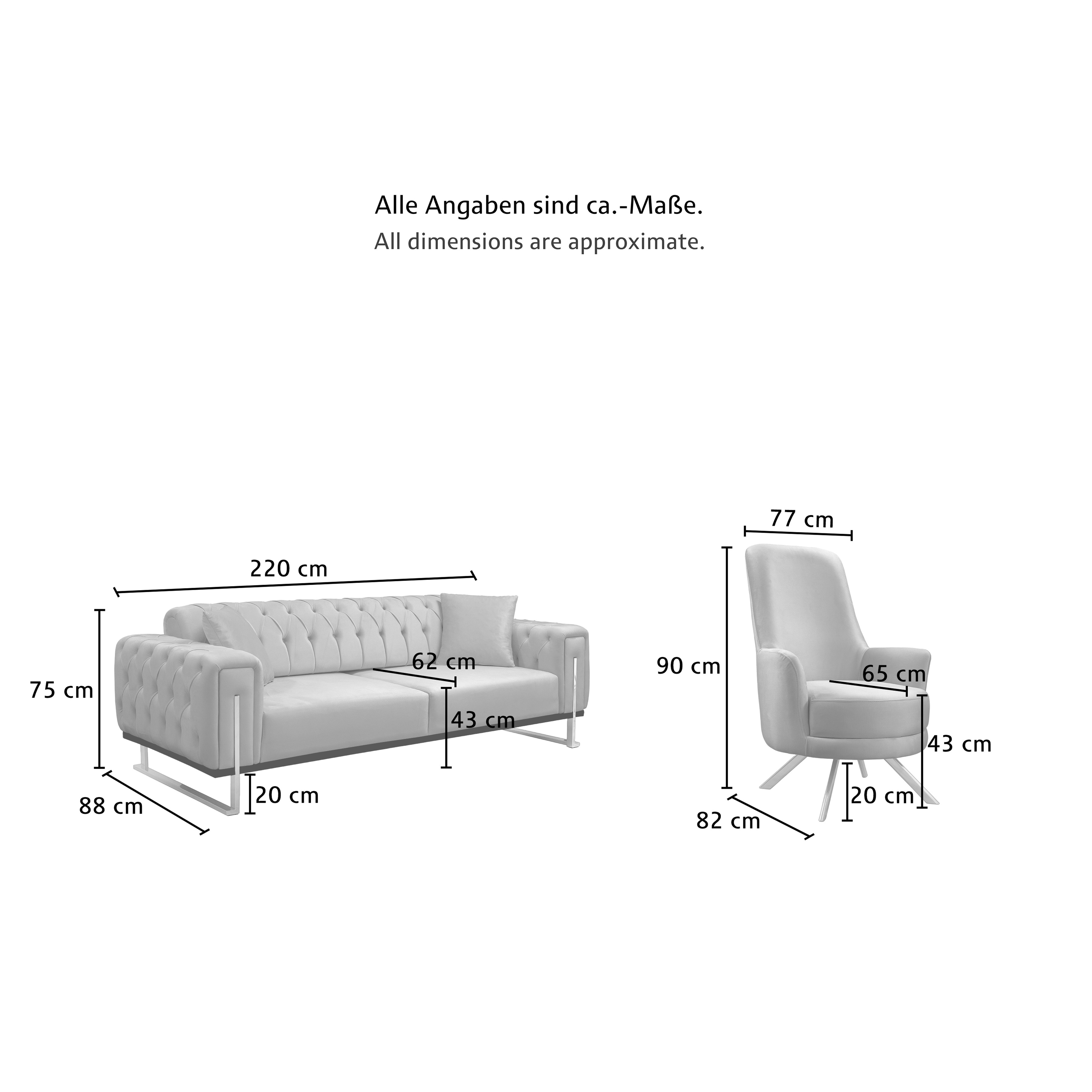 Sessel Harmonie 1-Sitzer, Lounge Sessel