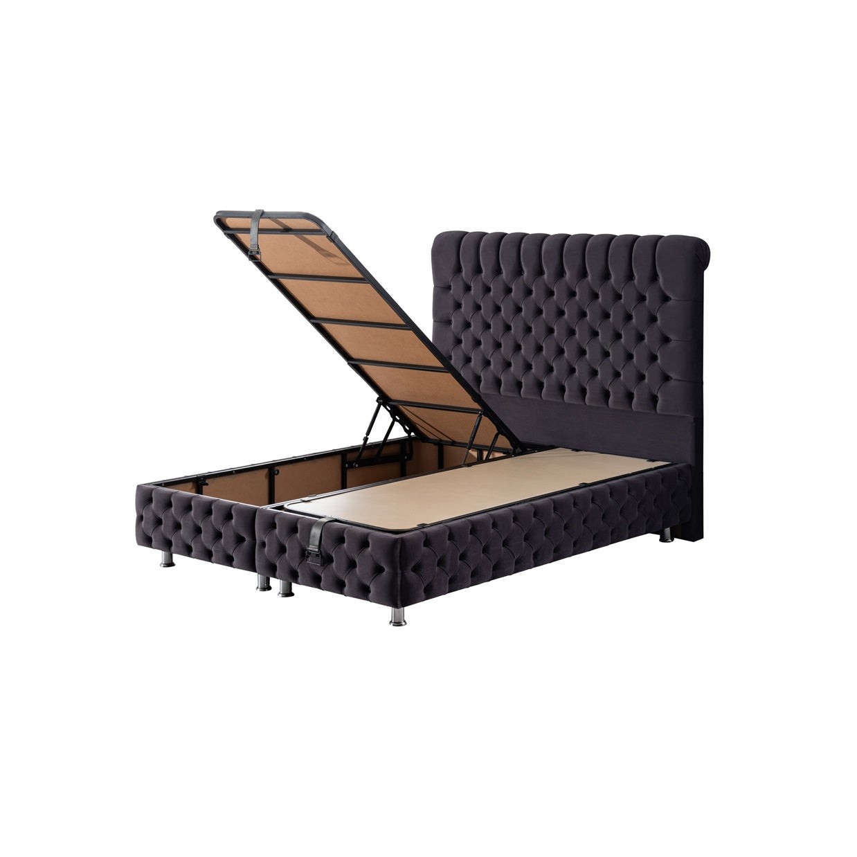 Boxspringbett  ROMA mit Bettkasten inkl. Matratze