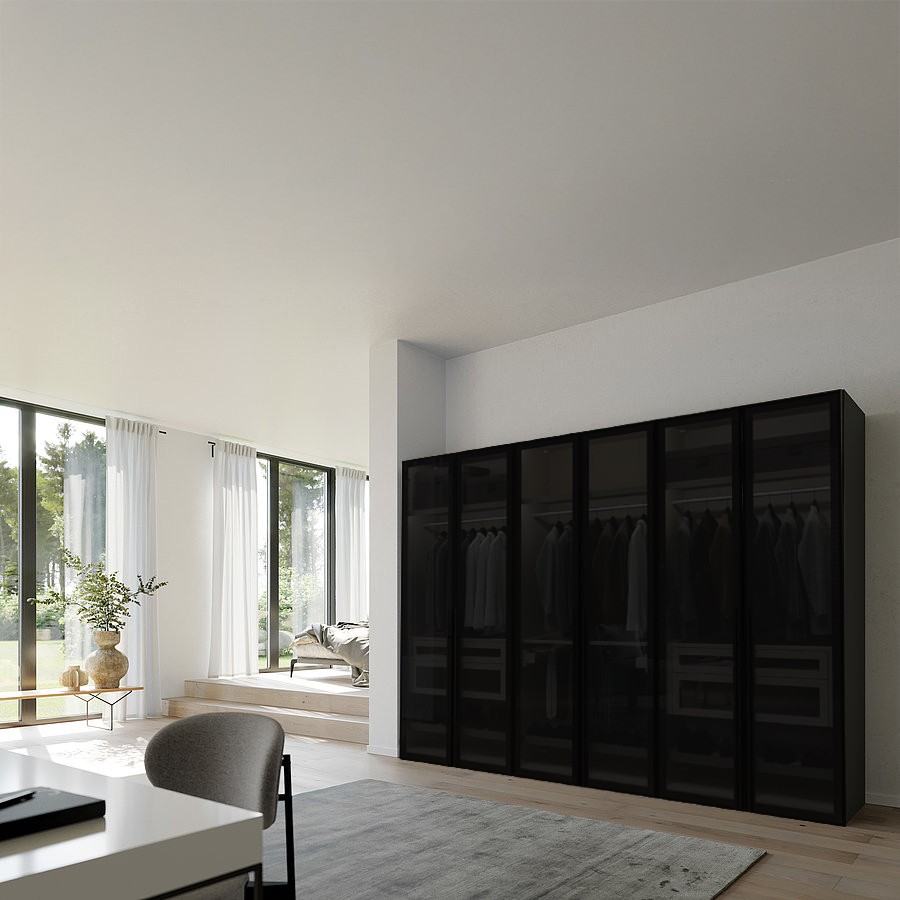 Kleiderschrank Monaco 300cm Breit inkl. Zubehör & Aufbauservice