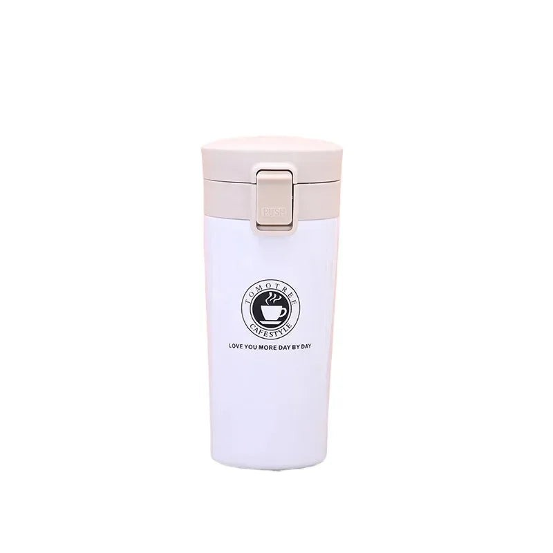 0,5 l Thermobecher, doppelwandig, Edelstahl 304, Kaffeetasse, Isolierflasche