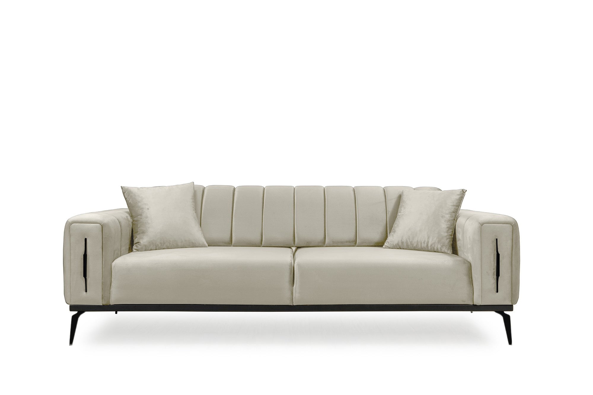 Couch 3-Sitzer IRON in verschiede Farben & Fußfarben