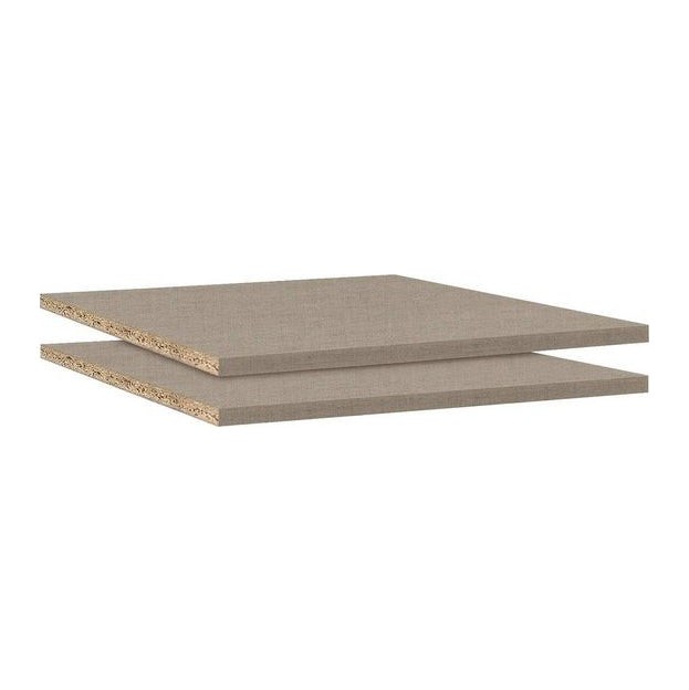 Einlegeboden Zubehör für -Schwebetürenschränke 2er-Set Breite 85 cm, Tiefe 45 cm