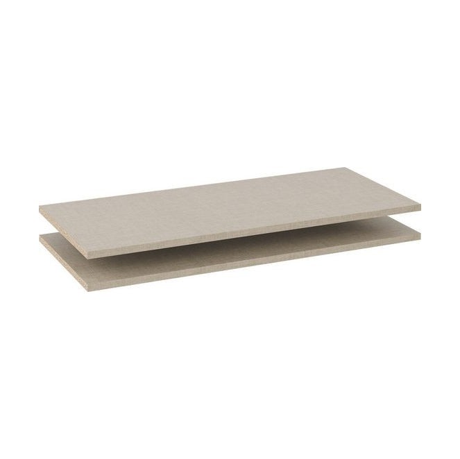 Einlegeboden Zubehör für Schränke der  2er-Set Breite 82 cm, Tiefe 36 cm