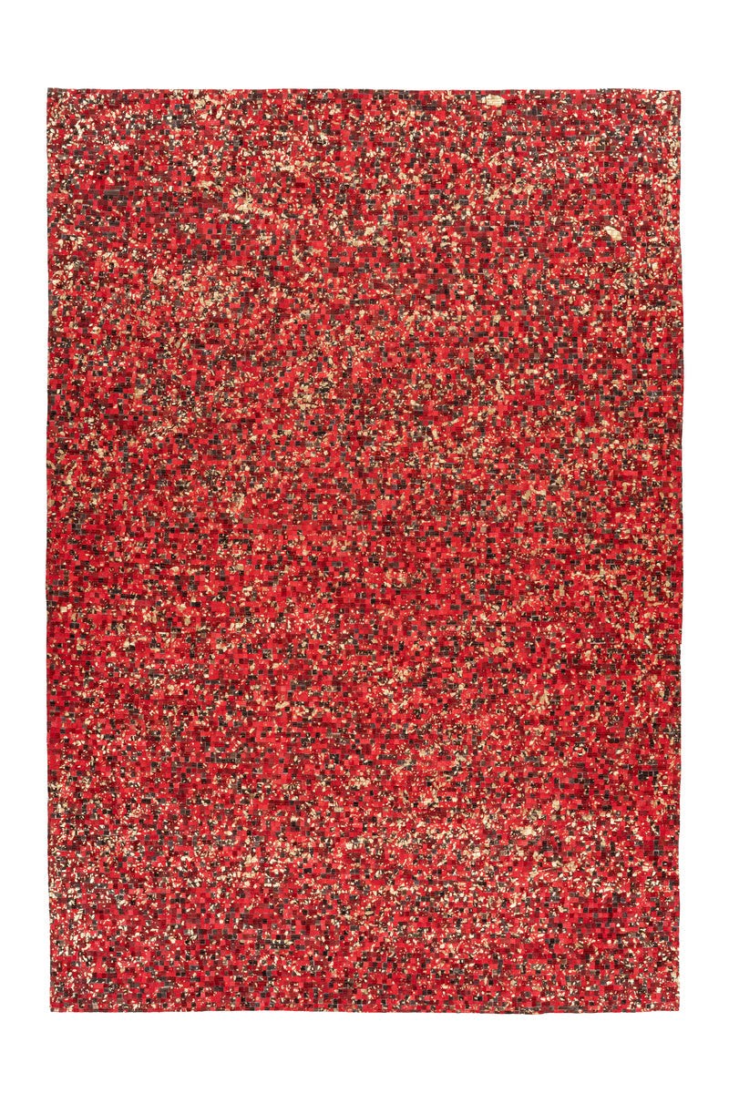Finish 100 Rot / Gold 80cm x 150cm