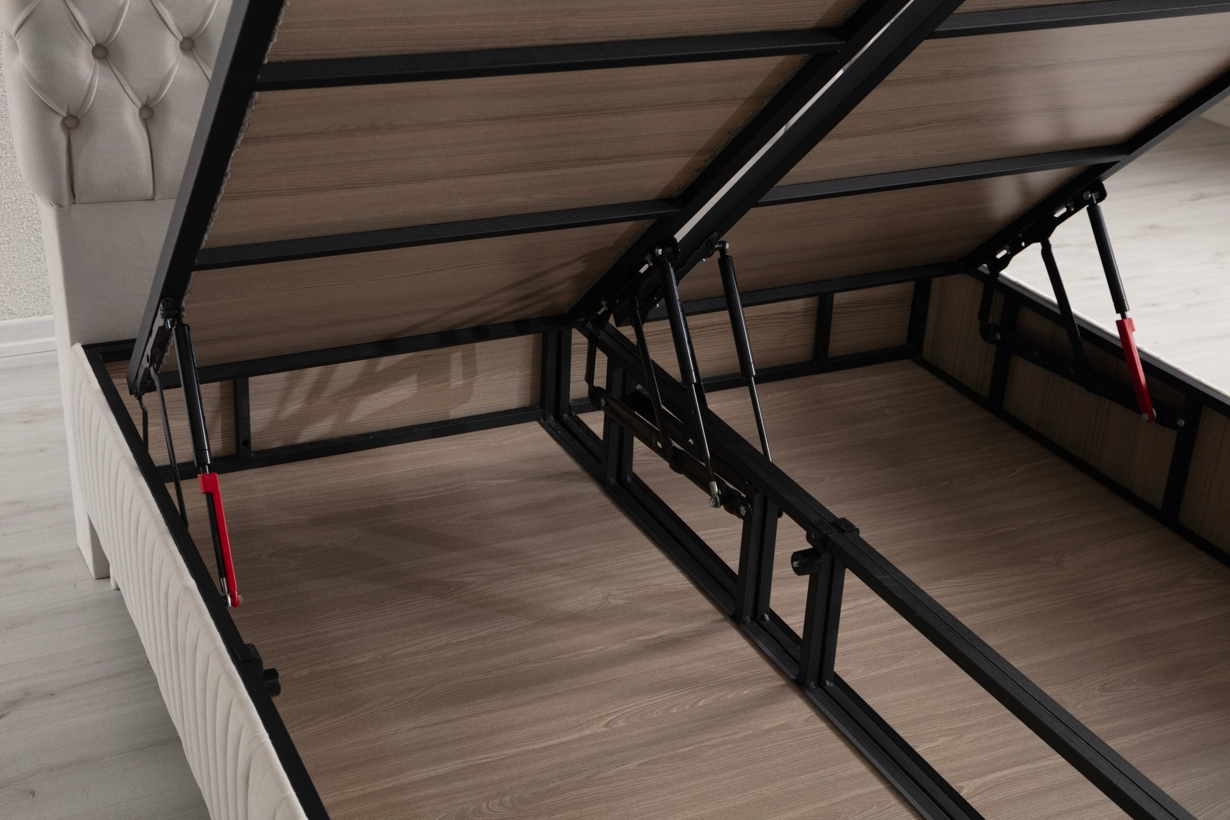 ALYA Boxspringbett mit Bettkasten inklusive Bett und Aufbauservice