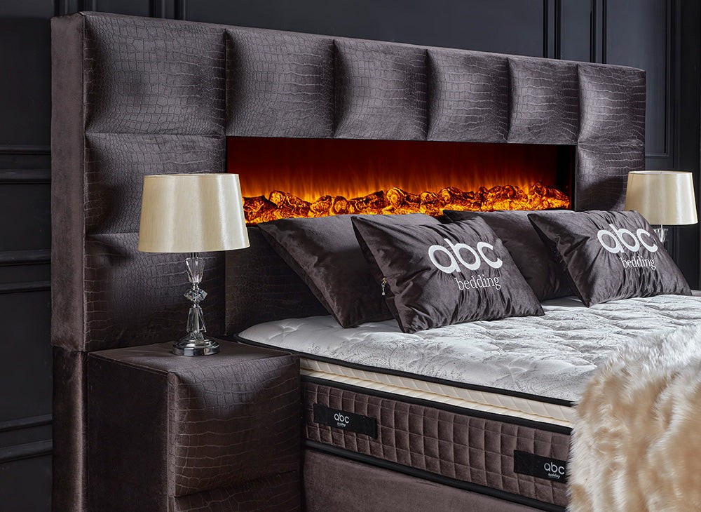 Abc bedding Boxspringbett KINGSTON, mit Bettkasten inkl. Matratze & Aufbauservice