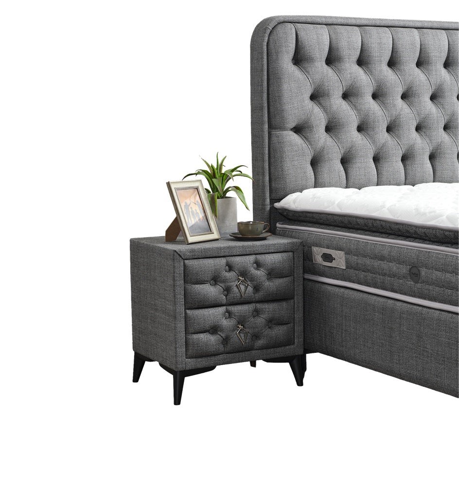Boxspringbett  LOFT , mit Bettkasten inkl. Matratze