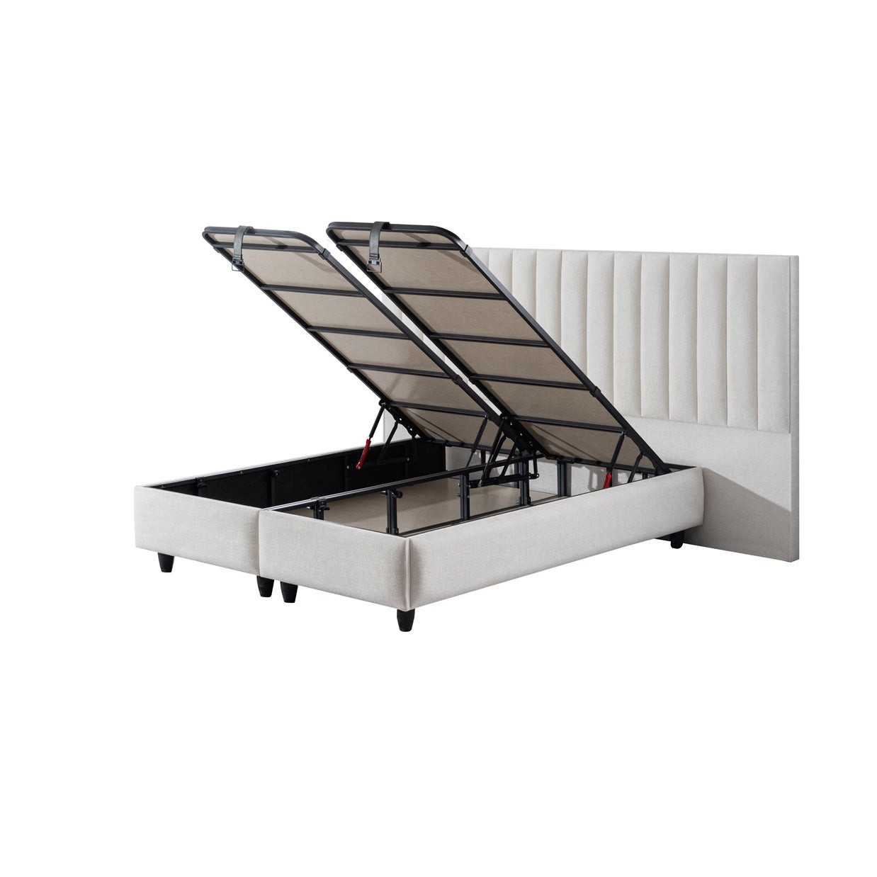 Boxspringbett  RANA mit Bettkasten inkl. Matratze