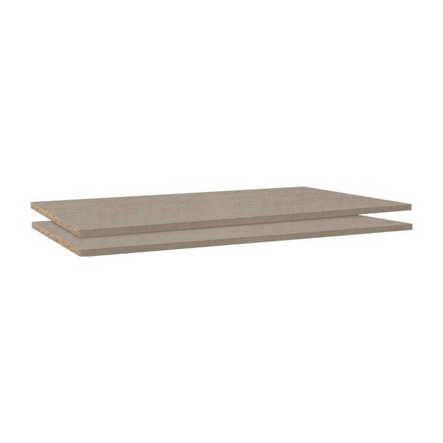 Einlegeboden Zubehör für Schränke der  2er-Set Breite 82 cm, Tiefe 36 cm