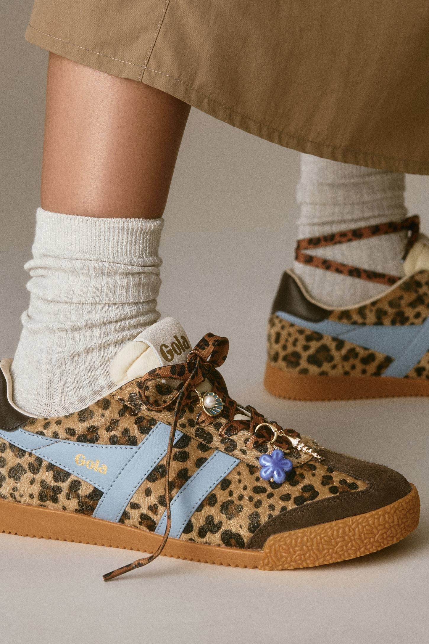 Gola x Anthropologie Elan Leopar Sneaker