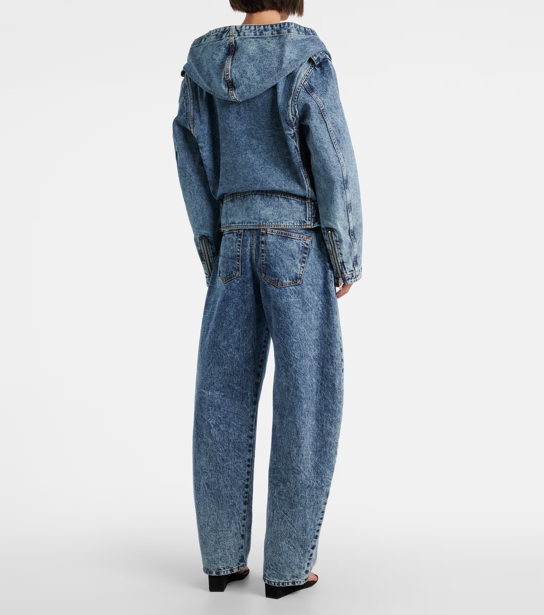 Biker Denim Ceket
