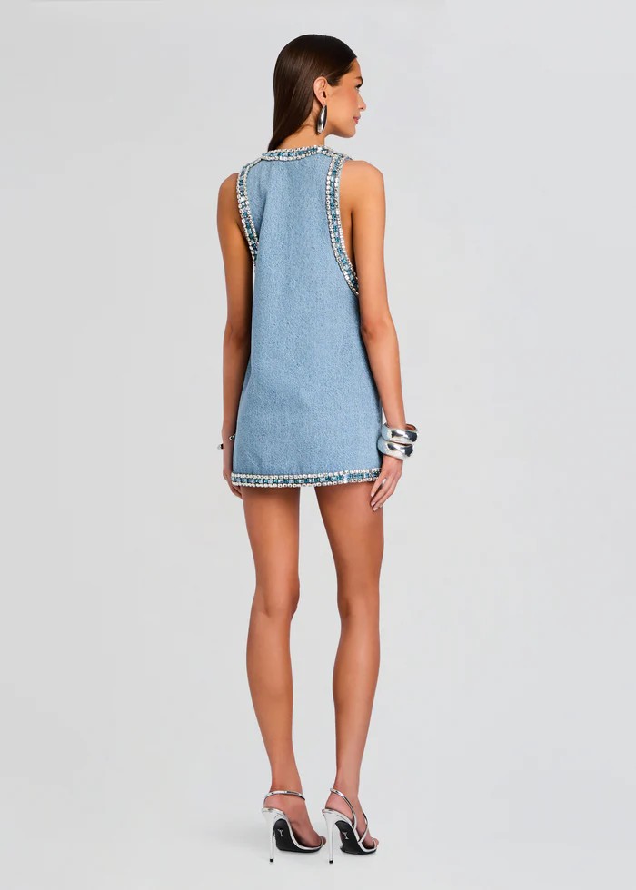 Stevie Denim Elbise
