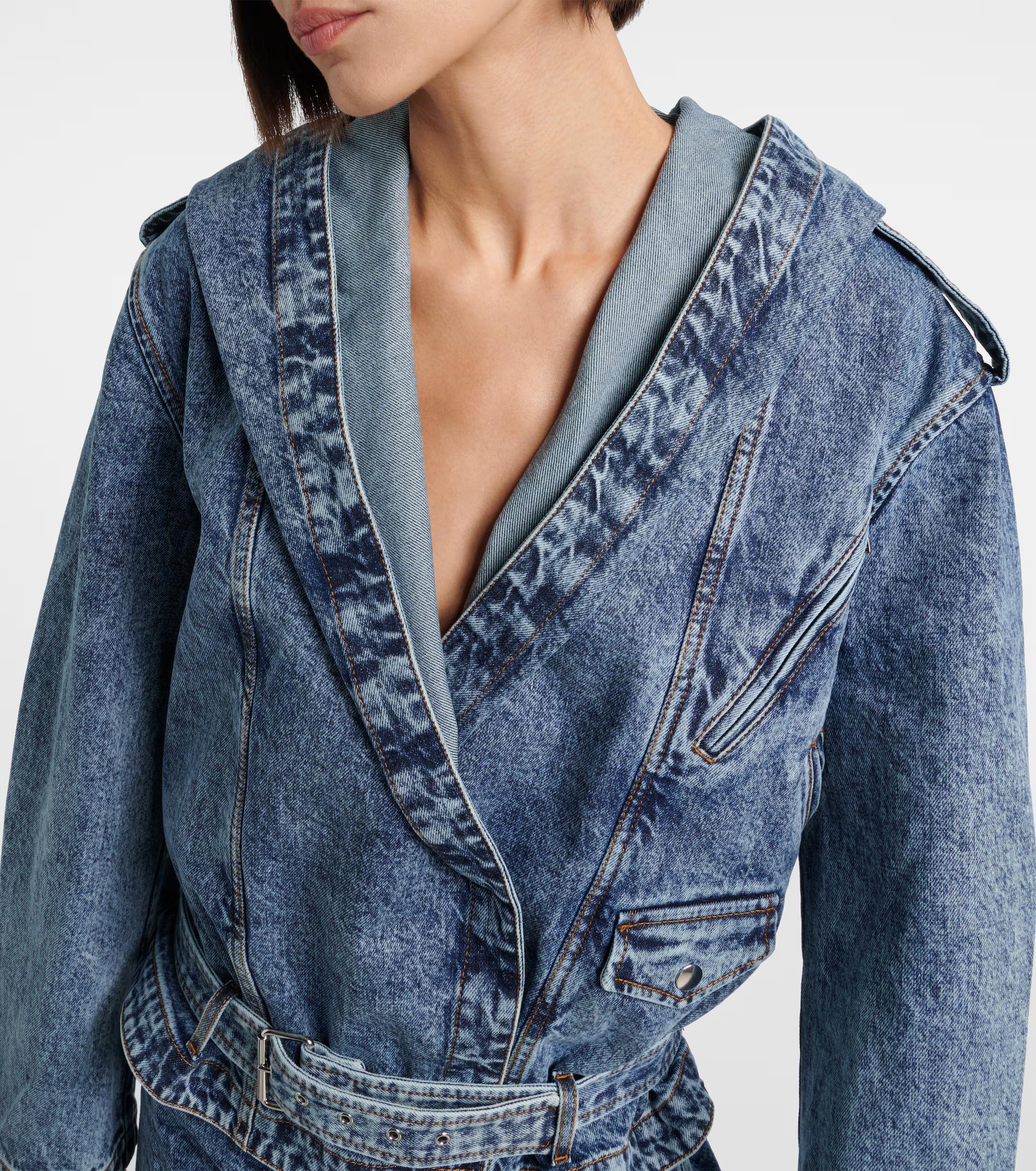 Biker Denim Ceket
