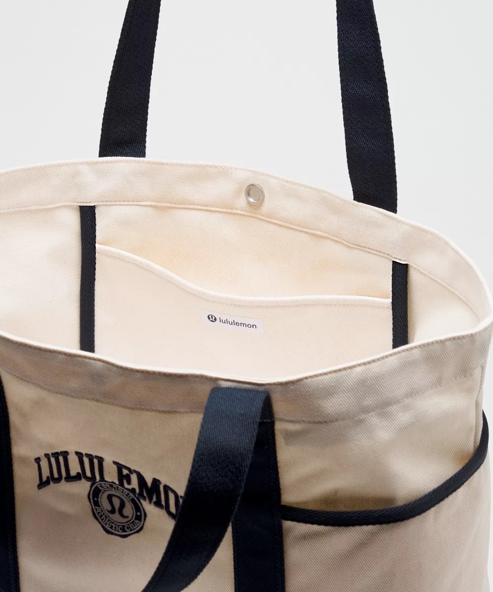College Kanvas Tote Çanta