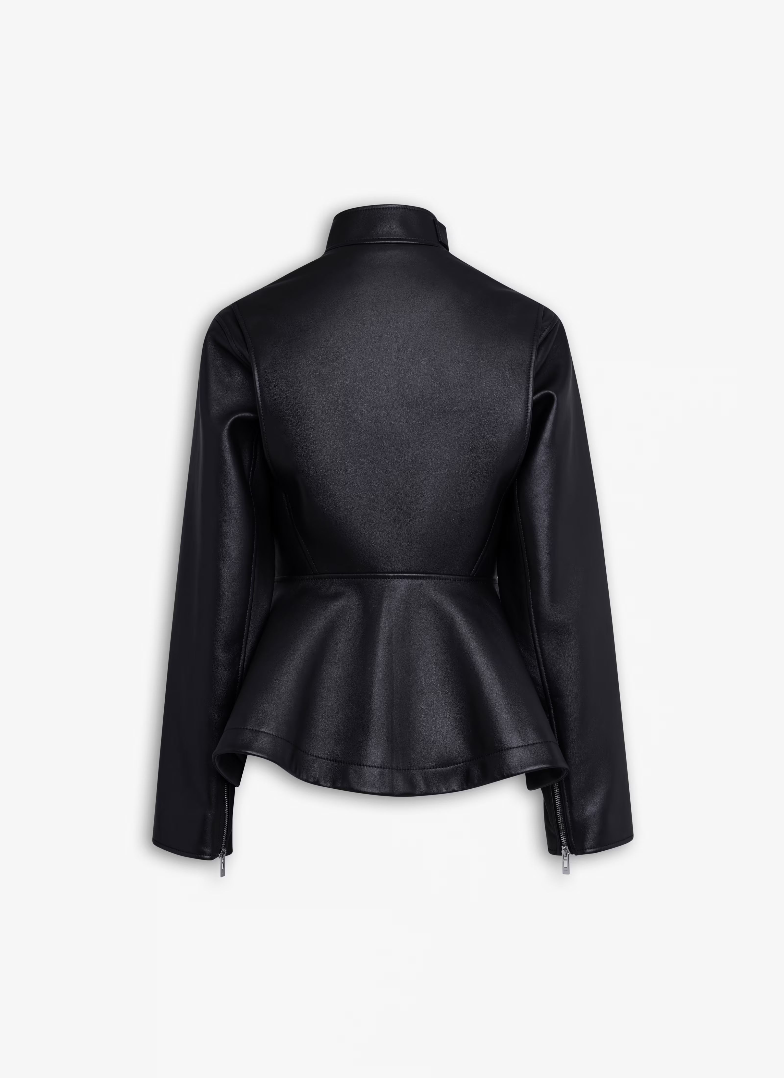 Peplum Deri Mont